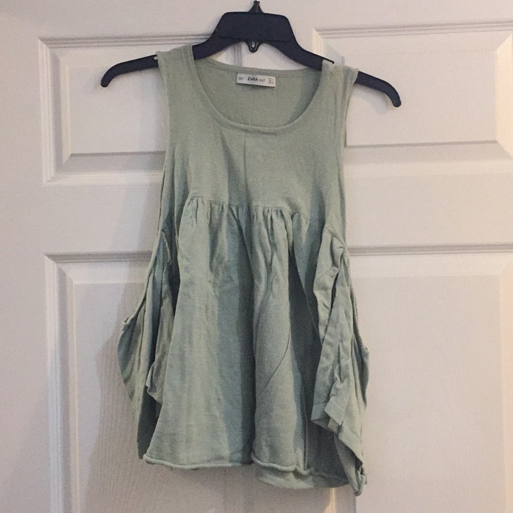 Zara shoulder shirt